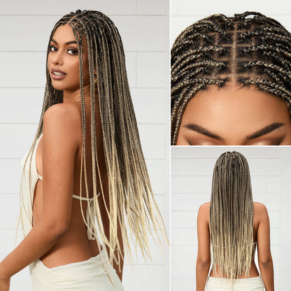 ✨Last Day:60% Off✨ No Glue, No Hassle – Natural Wavy & Braided Wigs
