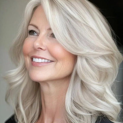 ⚡Final Hours – 2026 New Lightweight & Breathable Wavy Hair Topper