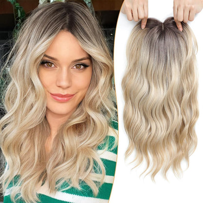 ⚡Final Hours – 2026 New Lightweight & Breathable Wavy Hair Topper