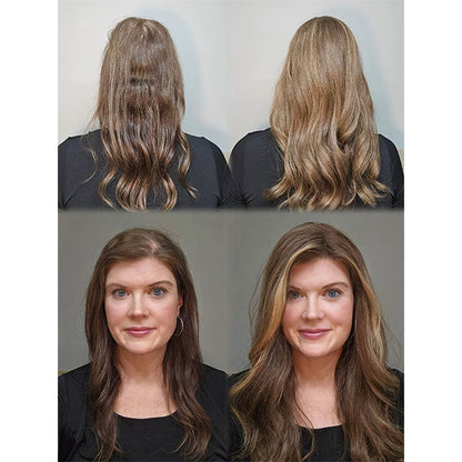 ⚡Final Hours – 2026 New Lightweight & Breathable Wavy Hair Topper