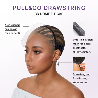 ✨Last Day:60% Off✨ No Glue, No Hassle – Natural Wavy & Braided Wigs