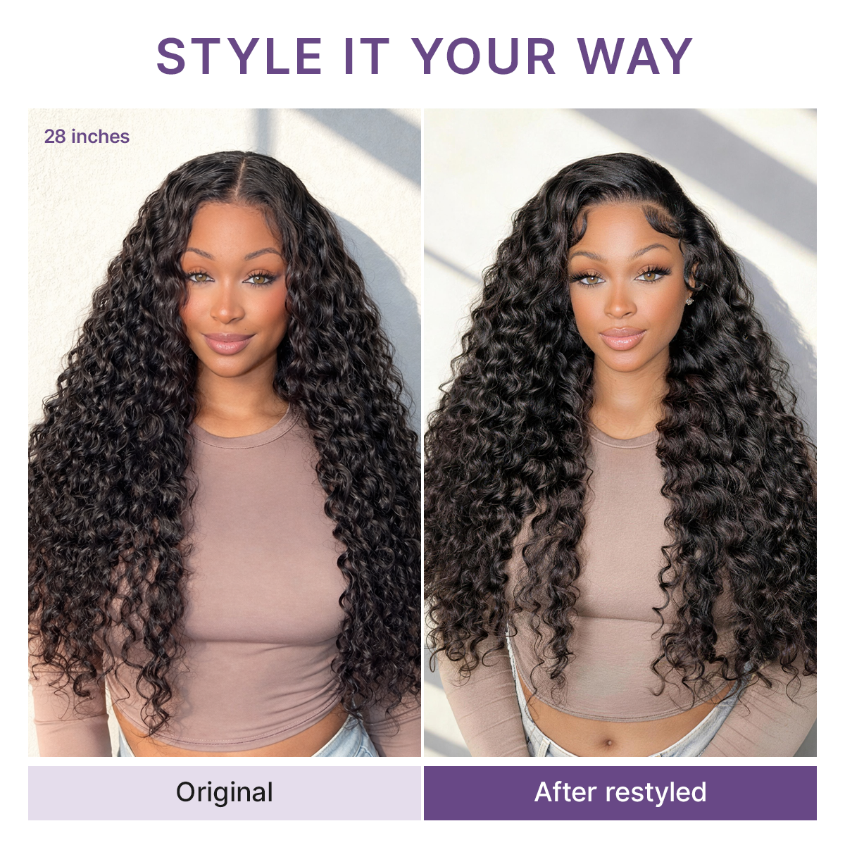✨Last Day:60% Off✨ No Glue, No Hassle – Natural Wavy & Braided Wigs