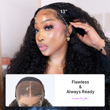 ✨Last Day:60% Off✨ No Glue, No Hassle – Natural Wavy & Braided Wigs