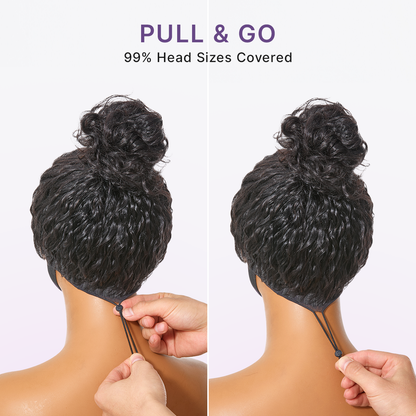 ✨Last Day:60% Off✨ No Glue, No Hassle – Natural Wavy & Braided Wigs