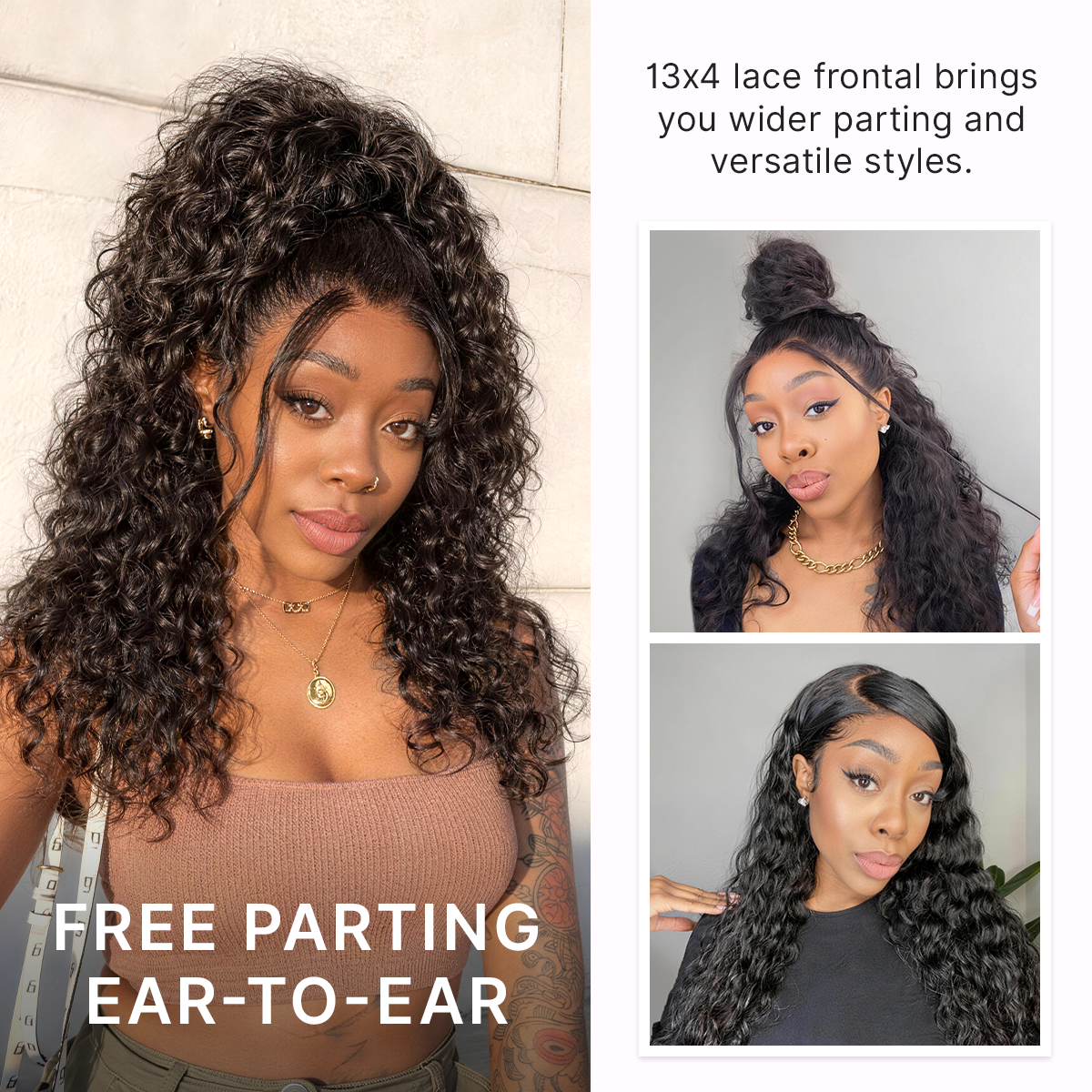 ✨Last Day:60% Off✨ No Glue, No Hassle – Natural Wavy & Braided Wigs