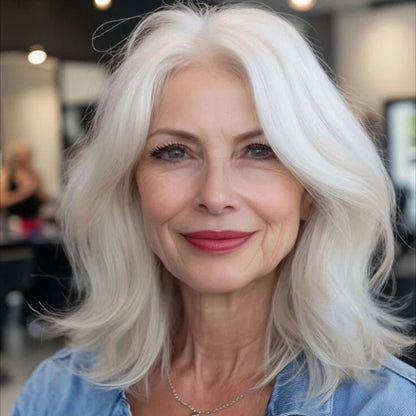 ⚡Final Hours – 2026 New Lightweight & Breathable Wavy Hair Topper