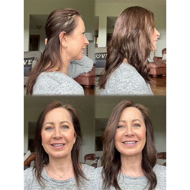 ⚡Final Hours – 2026 New Lightweight & Breathable Wavy Hair Topper
