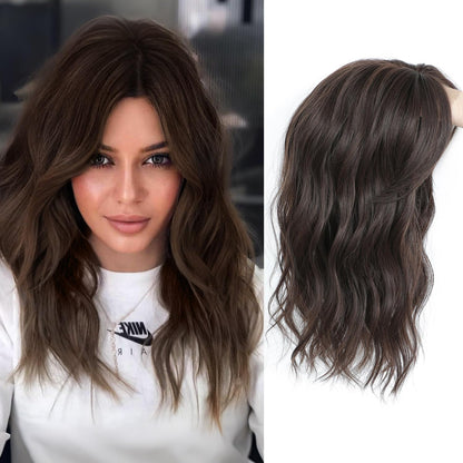 ⚡Final Hours – 2026 New Lightweight & Breathable Wavy Hair Topper