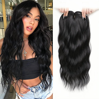 ⚡Final Hours – 2026 New Lightweight & Breathable Wavy Hair Topper