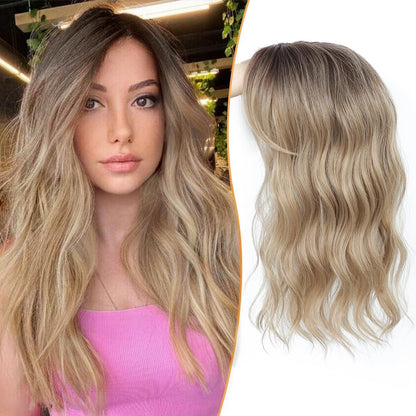 ⚡Final Hours – 2026 New Lightweight & Breathable Wavy Hair Topper