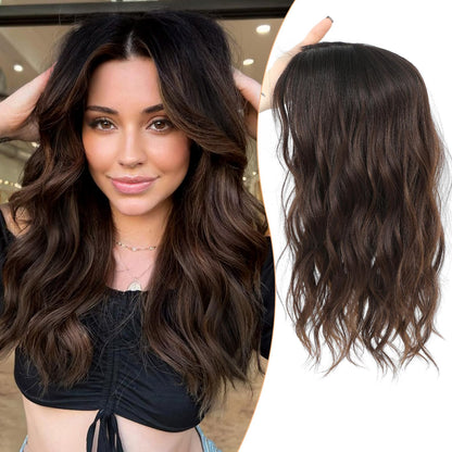 ⚡Final Hours – 2026 New Lightweight & Breathable Wavy Hair Topper