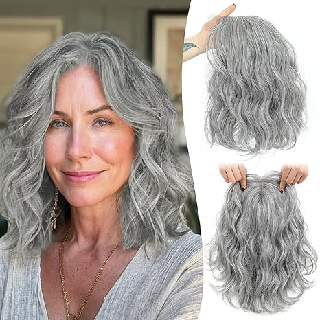 ⚡Final Hours – 2026 New Lightweight & Breathable Wavy Hair Topper