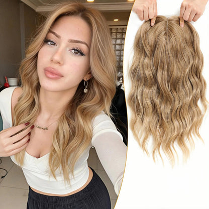 ⚡Final Hours – 2026 New Lightweight & Breathable Wavy Hair Topper