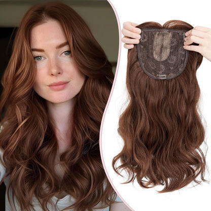 ⚡Final Hours – 2026 New Lightweight & Breathable Wavy Hair Topper