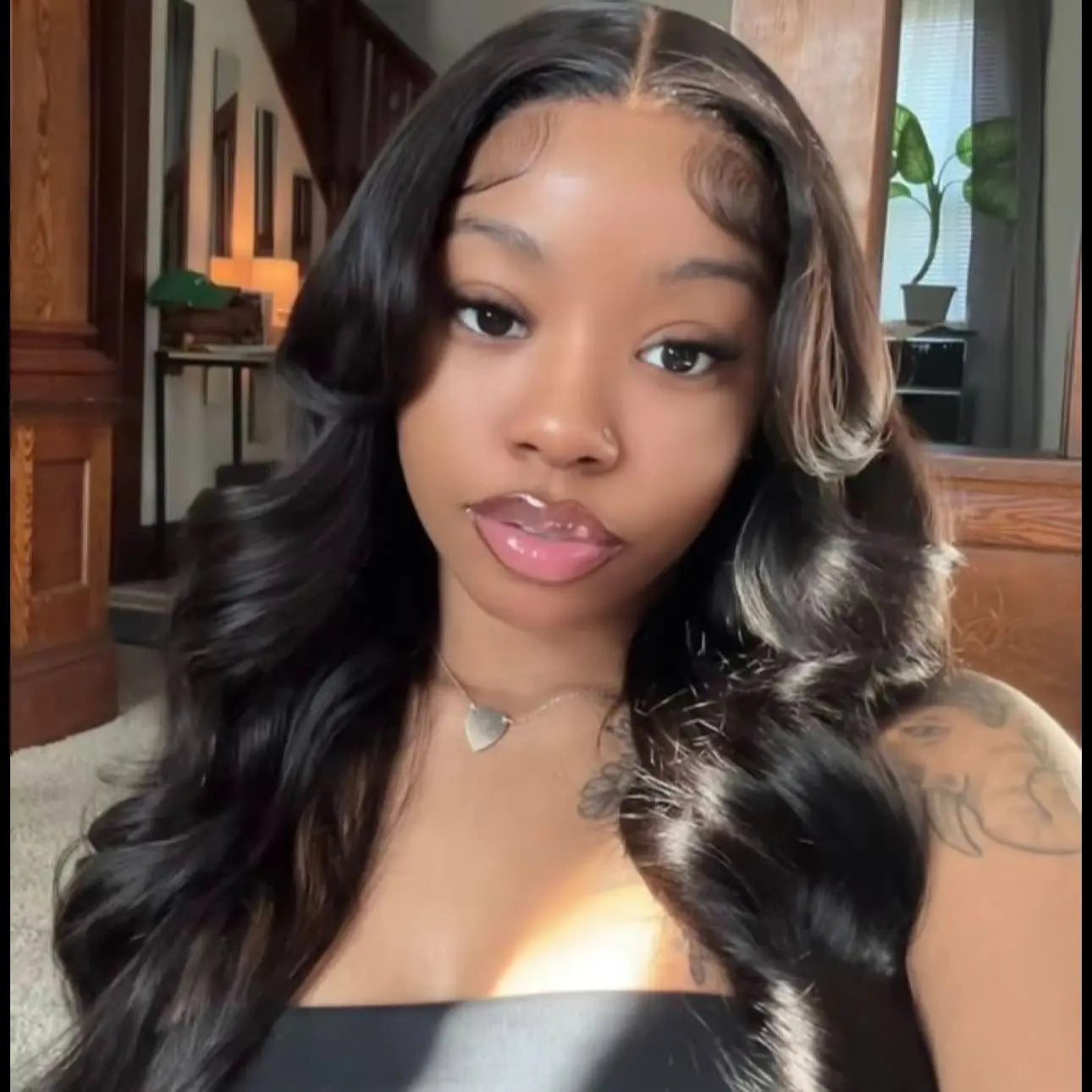 🔥Last Day: 73% Off🔥13x6 HD Transparent Lace Body Wave Wig