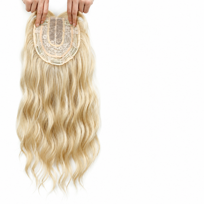 ⚡Final Hours – 2026 New Lightweight & Breathable Wavy Hair Topper