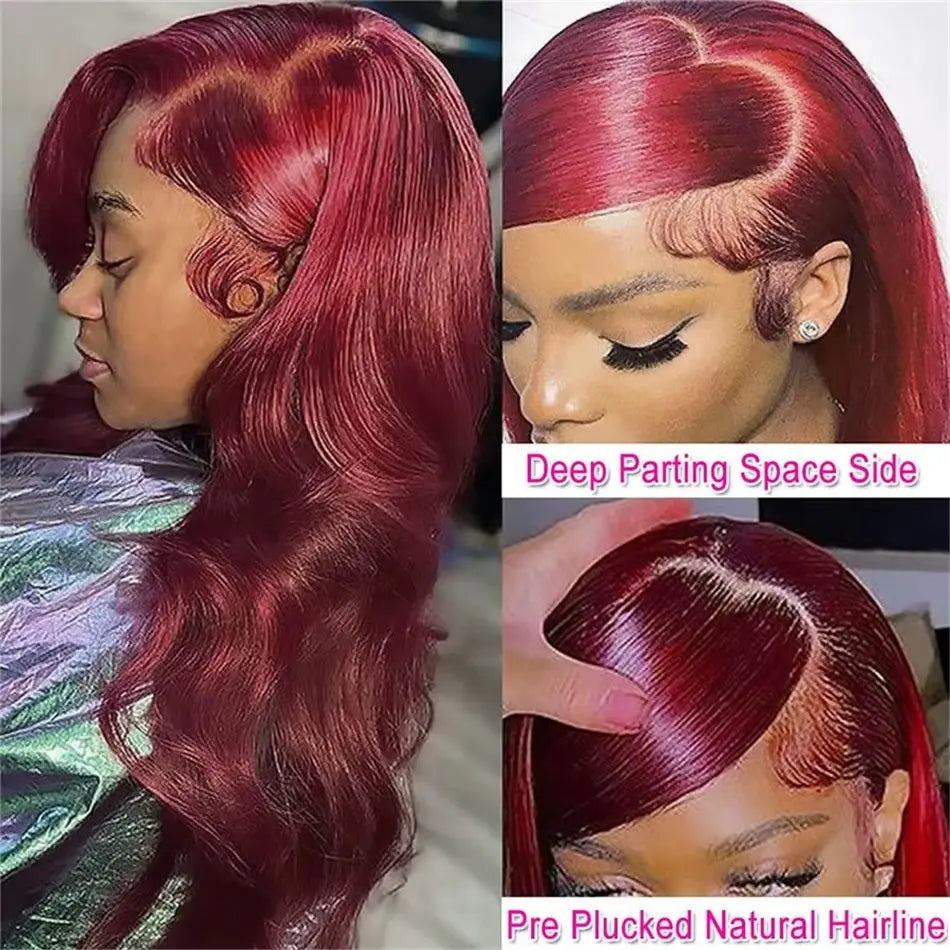 🔥Last Day: 73% Off🔥13x6 HD Transparent Lace Body Wave Wig