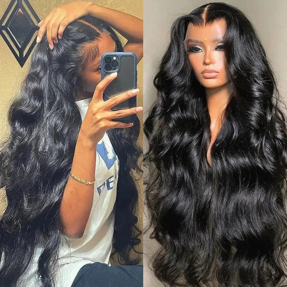 🔥Last Day: 73% Off🔥13x6 HD Transparent Lace Body Wave Wig